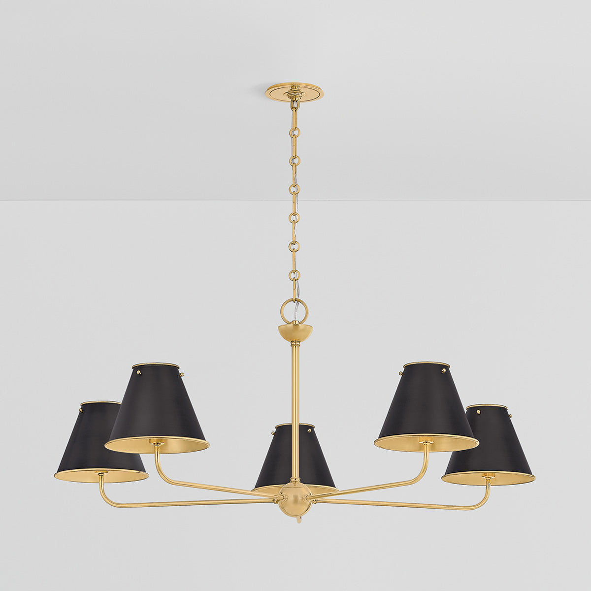 Burghley Chandelier in Detail.