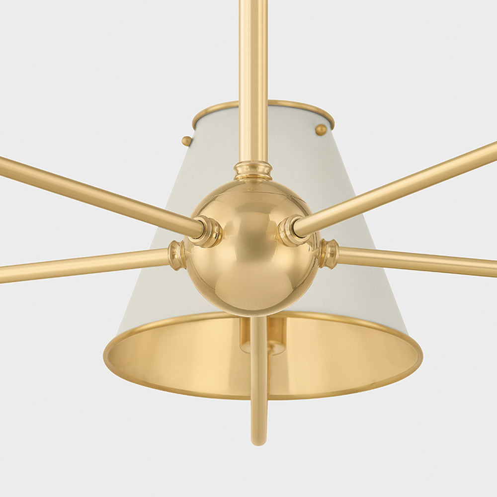 Burghley Chandelier in Detail.