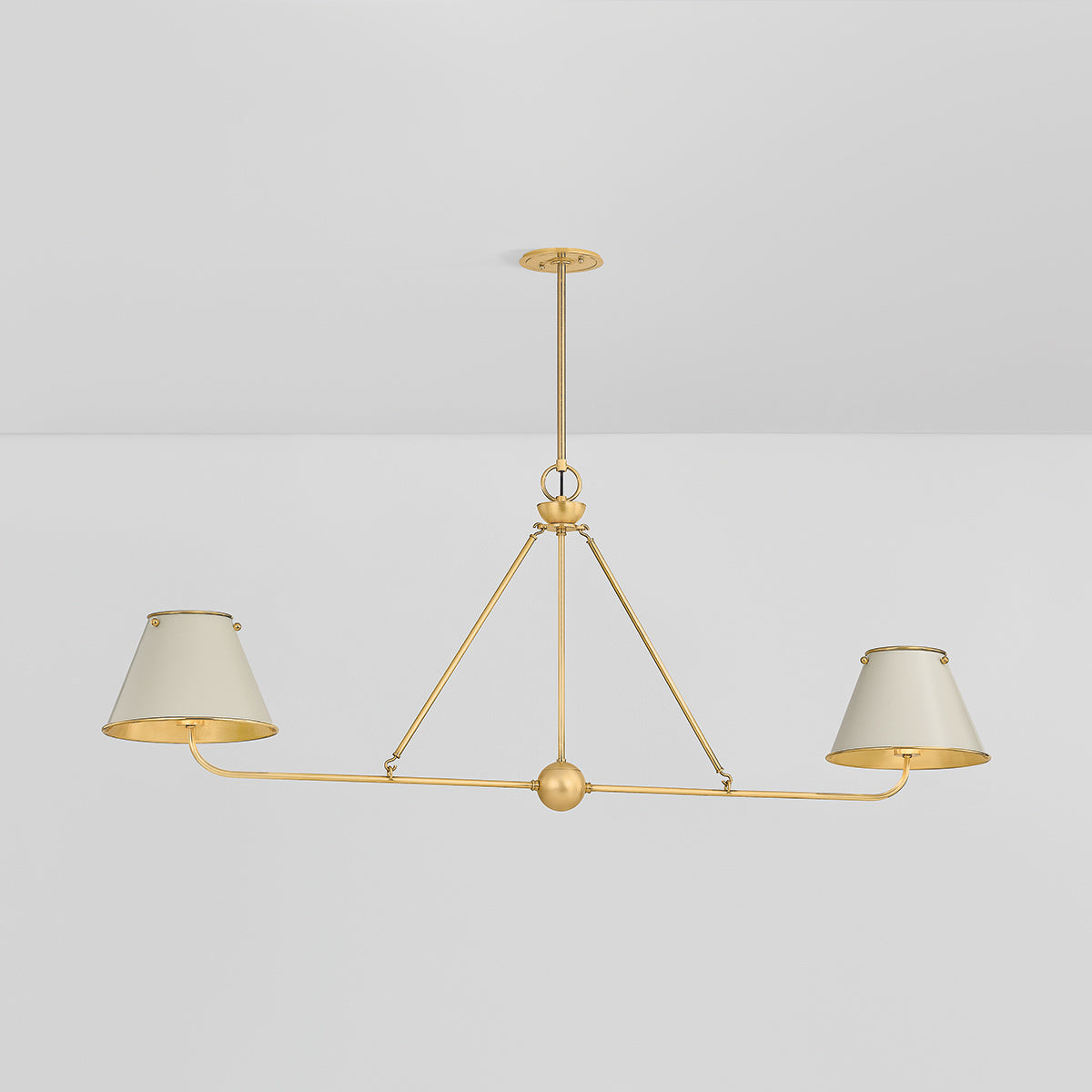 Burghley Linear Pendant Light in Detail.