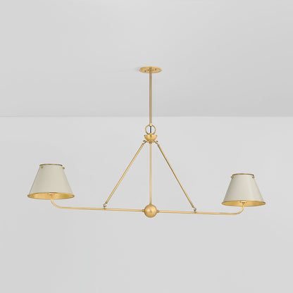 Burghley Linear Pendant Light in Detail.