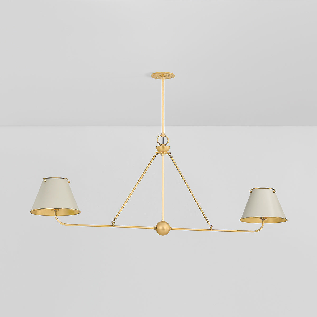 Burghley Linear Pendant Light in Detail.