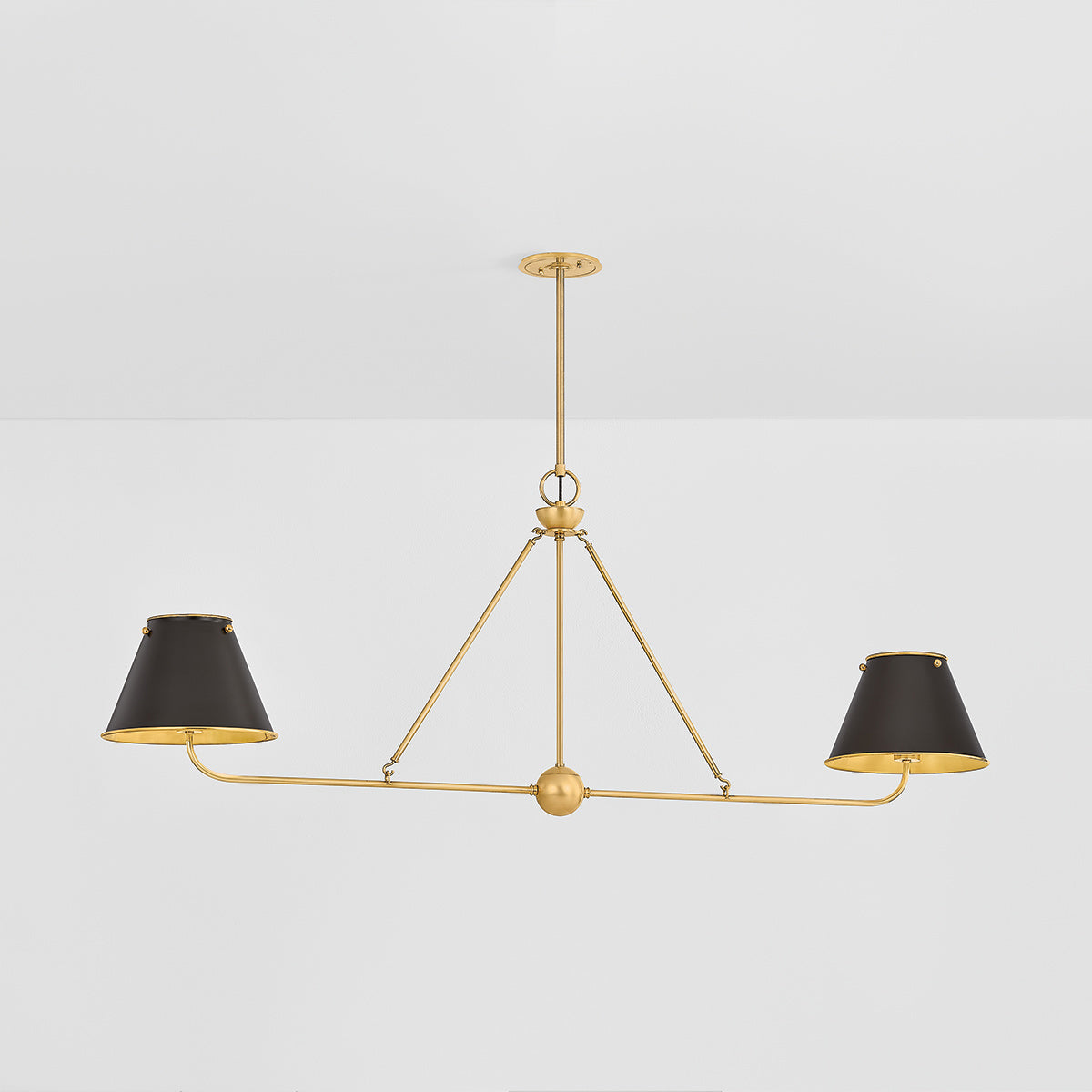 Burghley Linear Pendant Light in Detail.