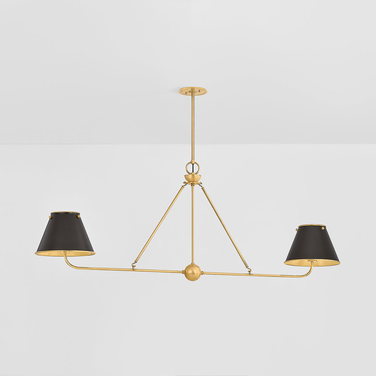 Burghley Linear Pendant Light in Detail.