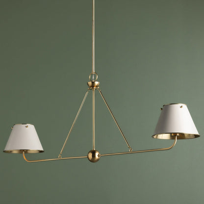 Burghley Linear Pendant Light in Detail.