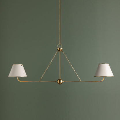 Burghley Linear Pendant Light in Detail.