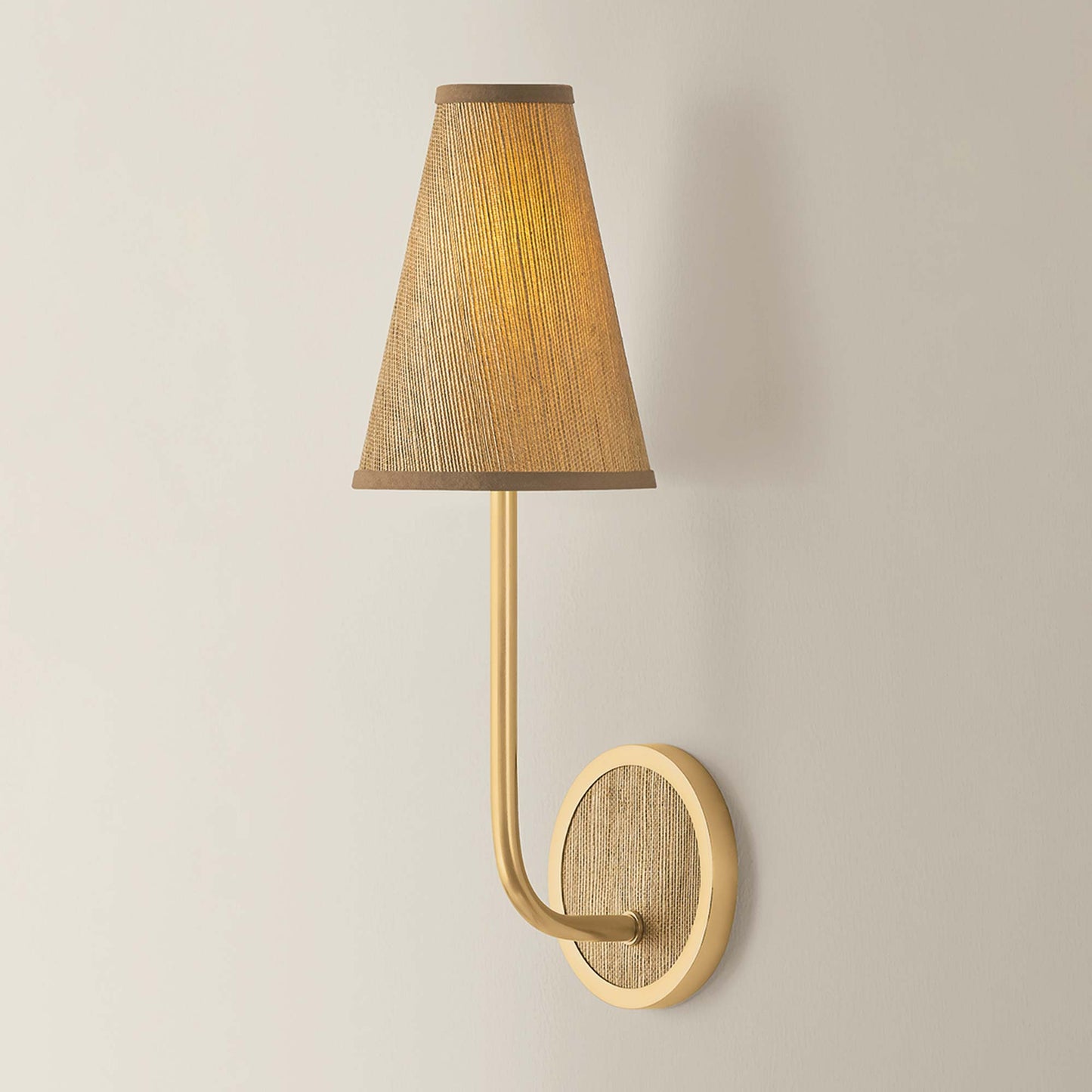 Buskirk Single Wall Light in Detail.