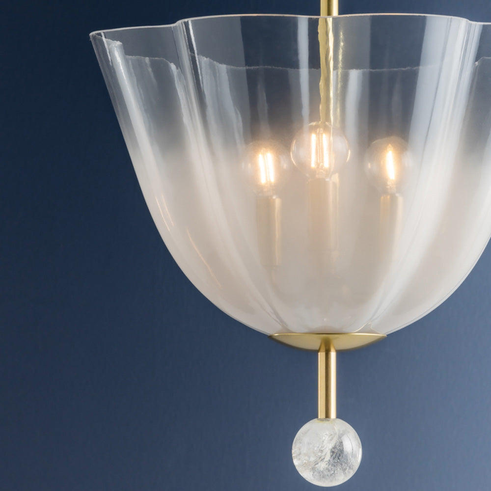 Cambria Heights Large Pendant Light in Detail.