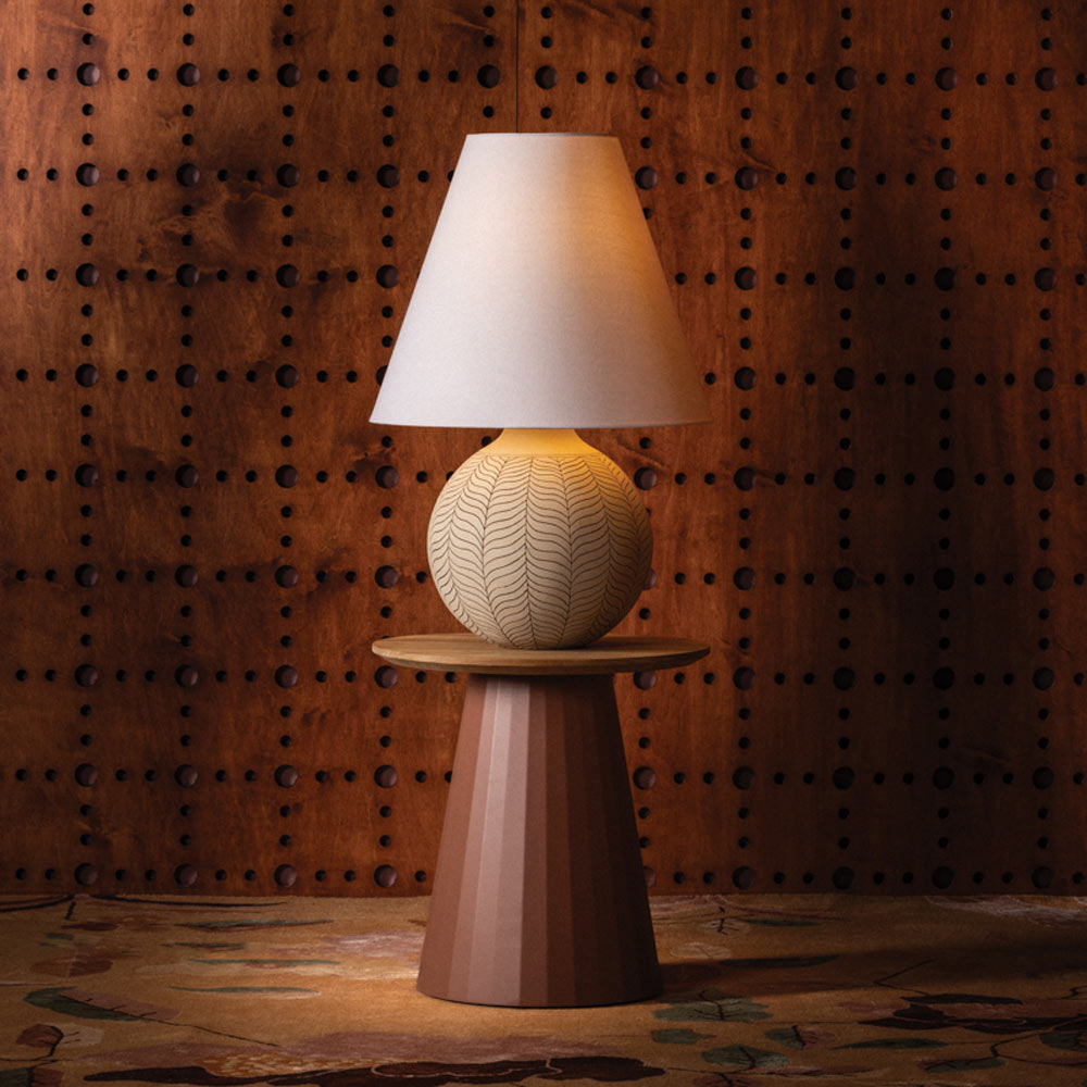 Capers Table Lamp in Detail.