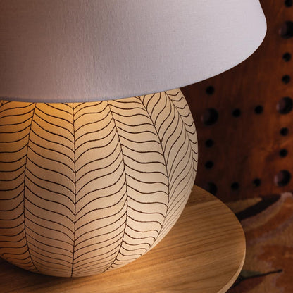 Capers Table Lamp in Detail.