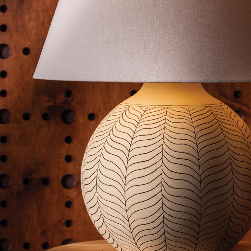Capers Table Lamp in Detail.