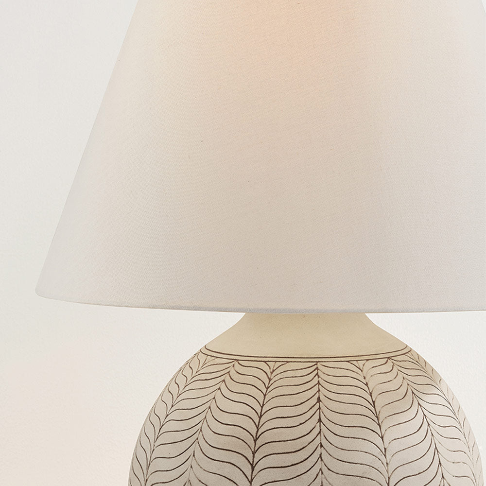 Capers Table Lamp in Detail.