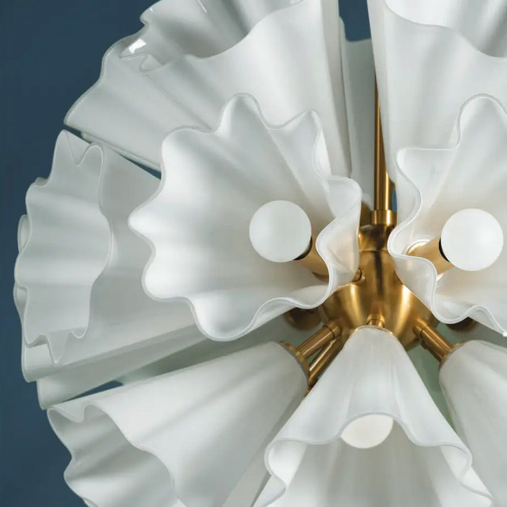 Capri Chandelier in Detail.