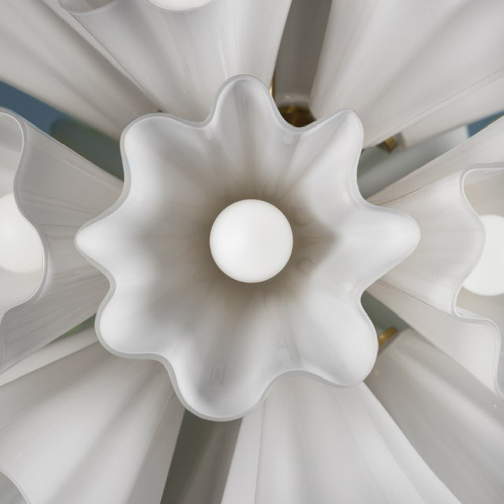 Capri Chandelier in Detail.