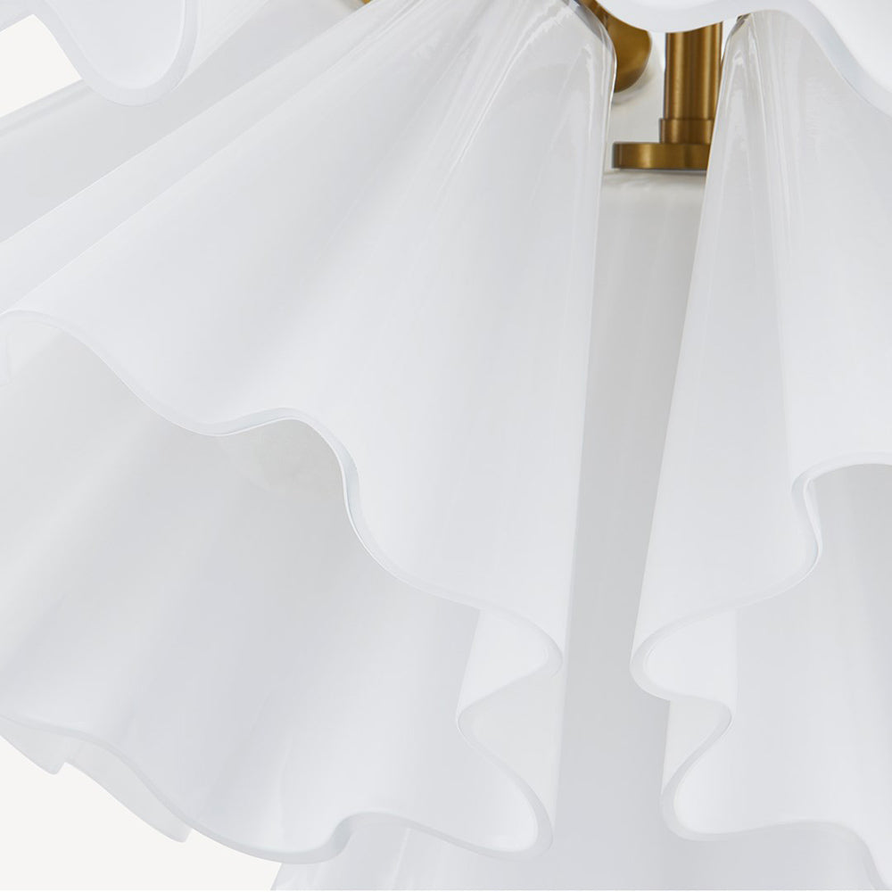 Capri Chandelier in Detail.