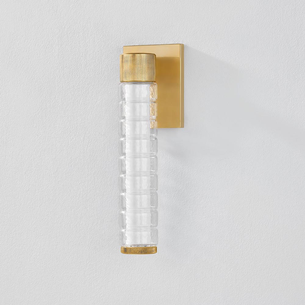 Castor LED Bath Wall Light in Detail.