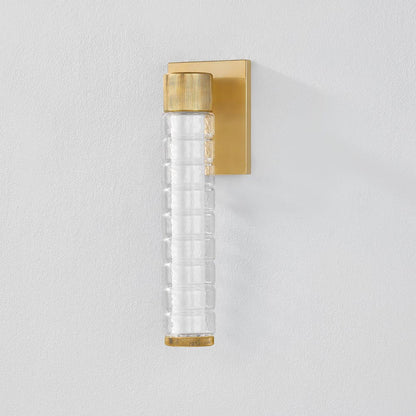 Castor LED Bath Wall Light in Detail.