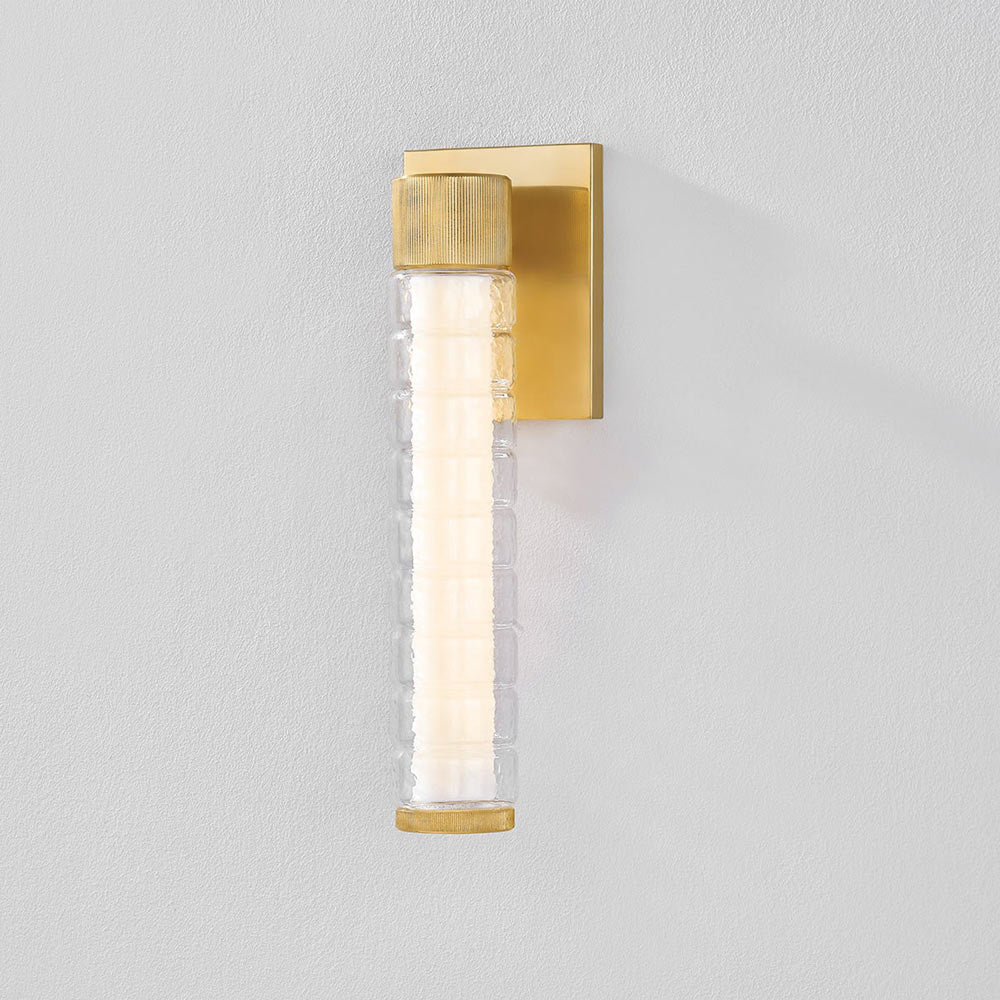 Castor LED Bath Wall Light in Detail.