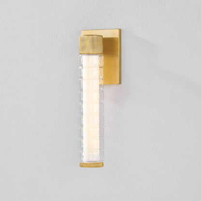 Castor LED Bath Wall Light in Detail.