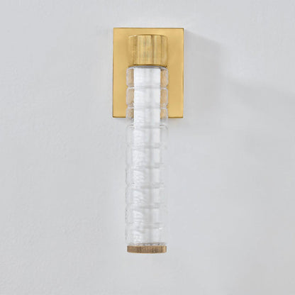 Castor LED Bath Wall Light in Detail.