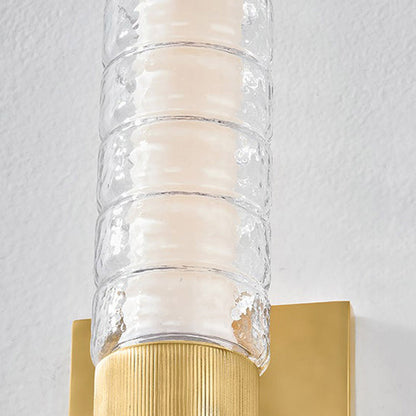 Castor LED Bath Wall Light in Detail.