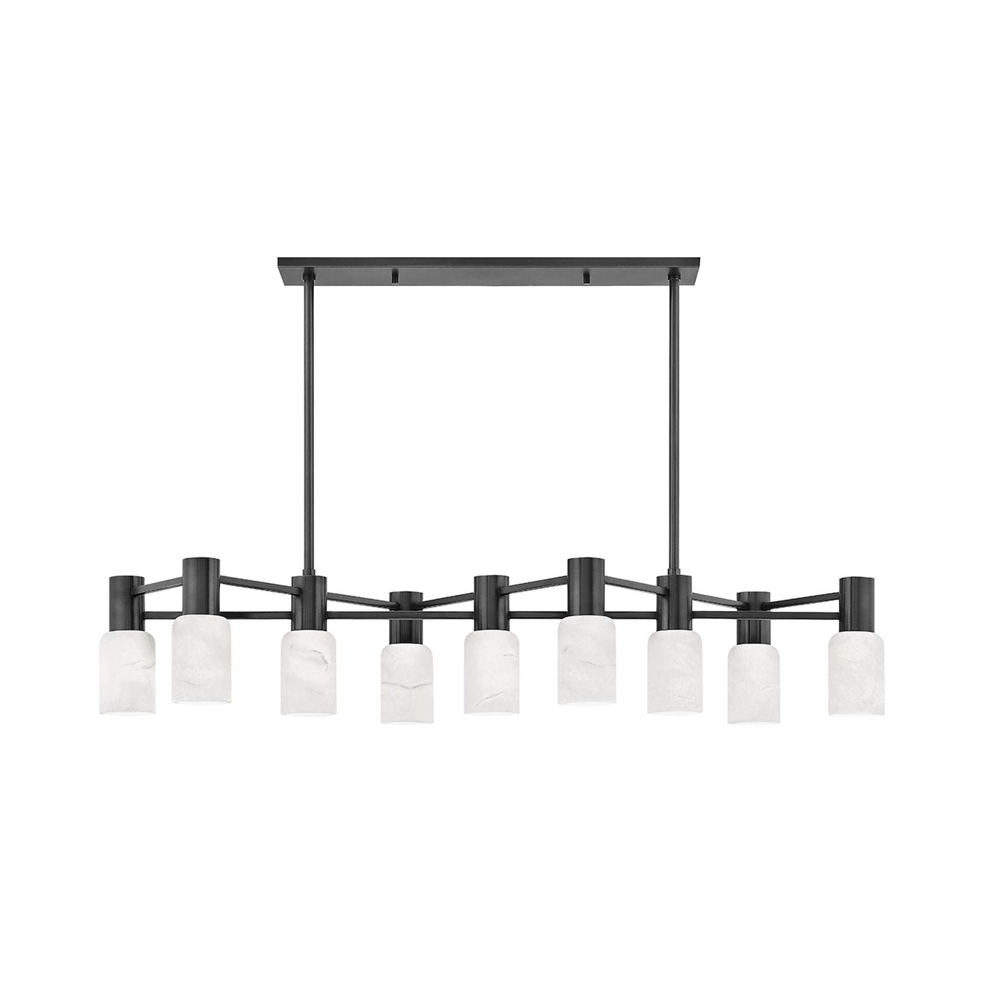 Centerport LED Linear Pendant Light in Old Bronze.