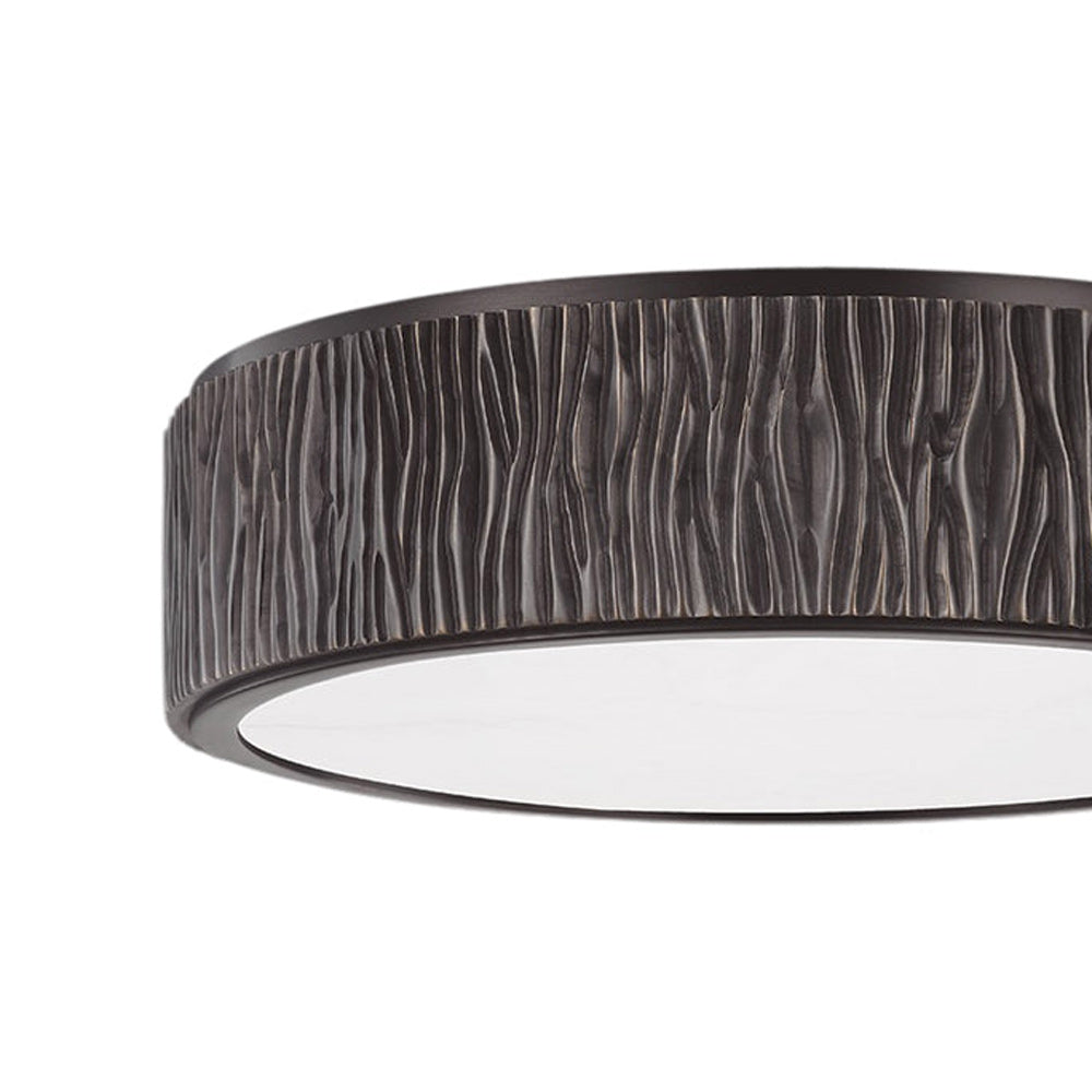Crispin LED Flush Mount Ceiling Light in Detail.