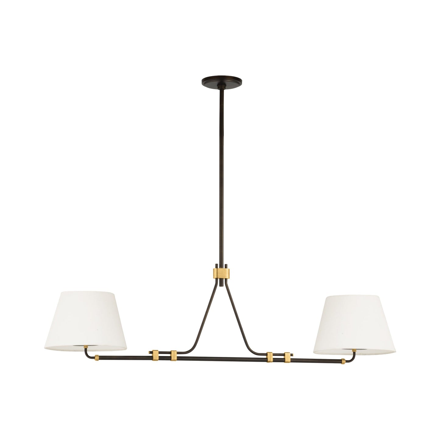 Crown Heights Linear Chandelier.