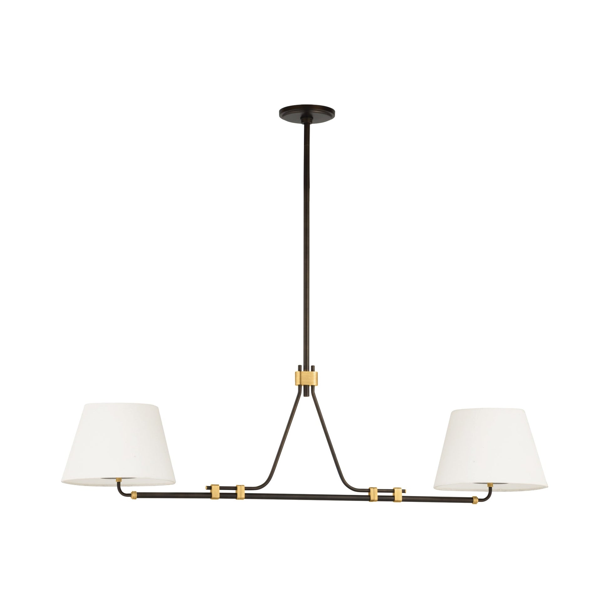 Crown Heights Linear Chandelier.