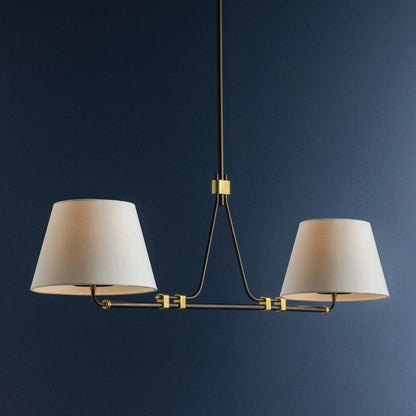 Crown Heights Linear Chandelier in Detail.