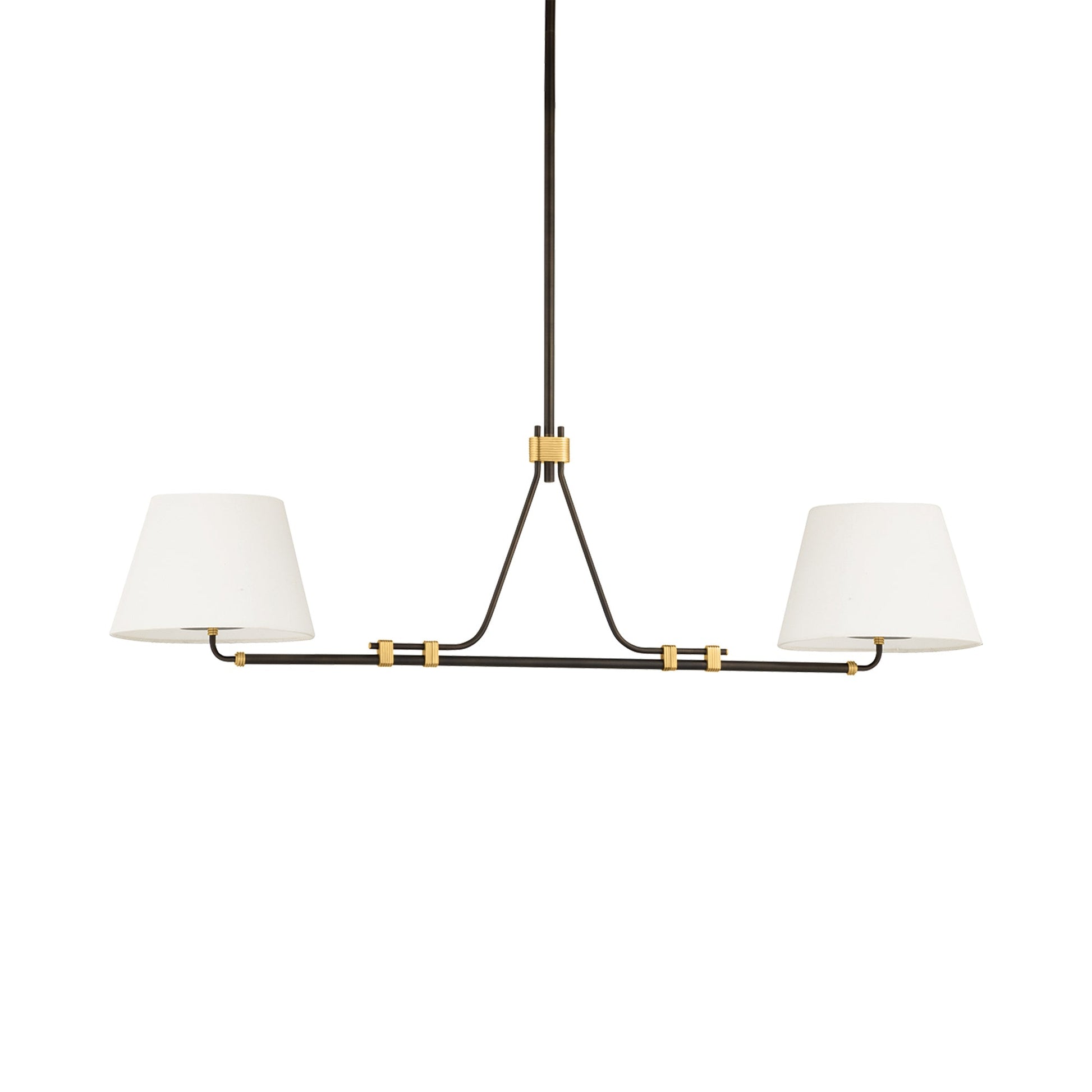 Crown Heights Linear Chandelier in Detail.