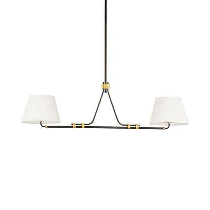 Crown Heights Linear Chandelier in Detail.