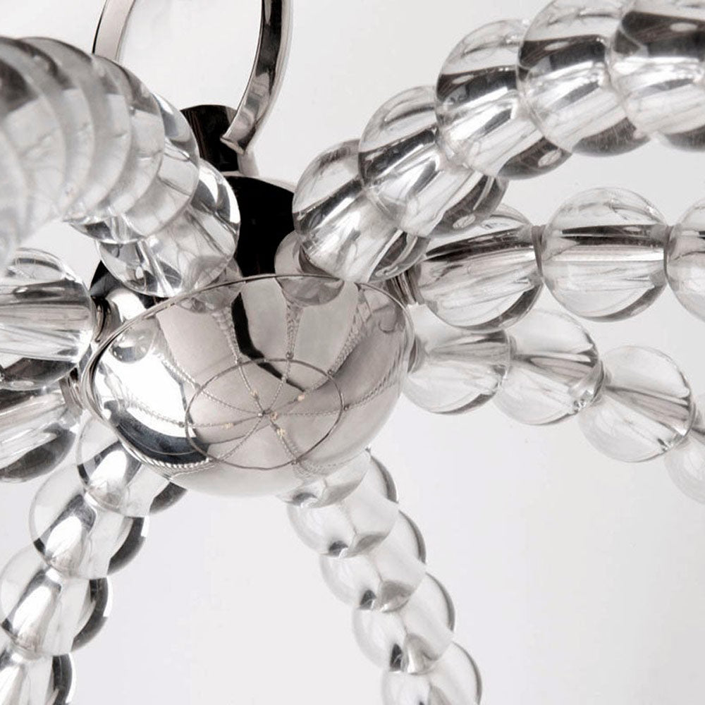 Danville Globe Chandelier in Detail.