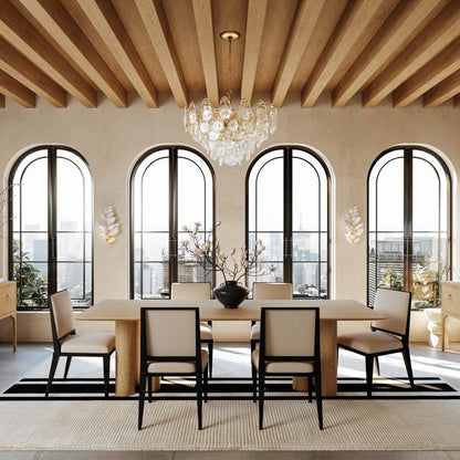 Darcia Chandelier in dining room.