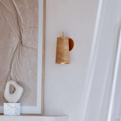 Delran Wall Light in living room.