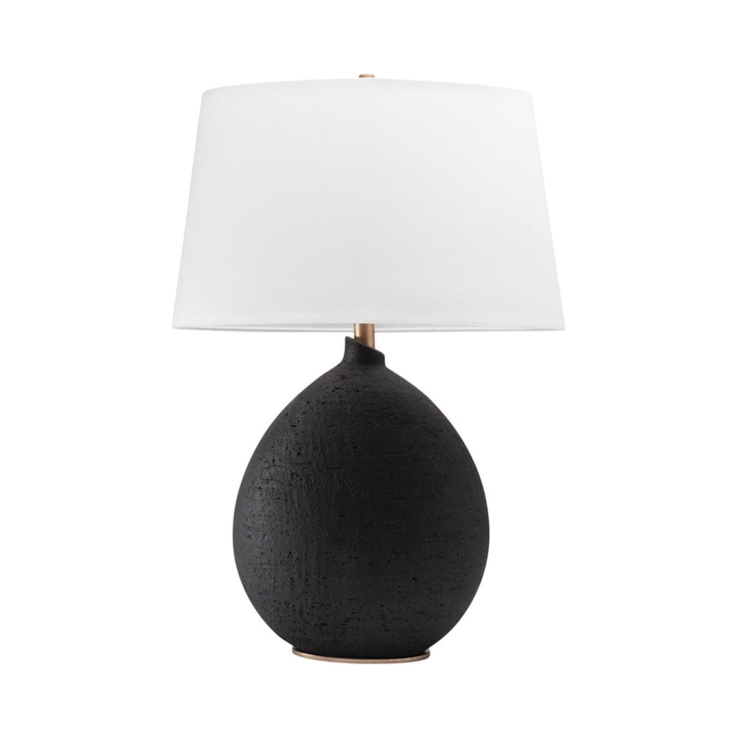 Denali Table Lamp in Dust Black.