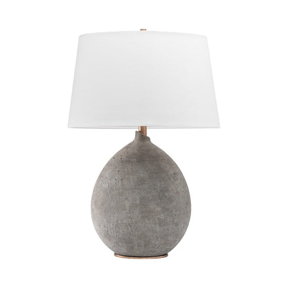 Denali Table Lamp in Gray.