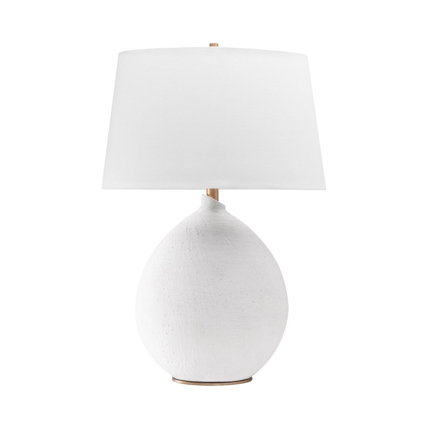 Denali Table Lamp in White.