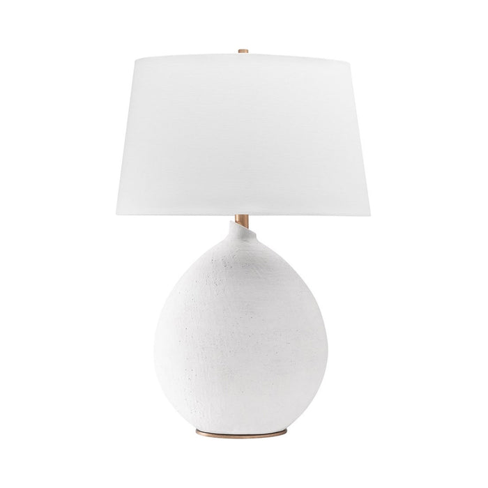 Denali Table Lamp in White.