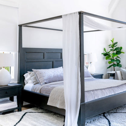 Denali Table Lamp in bedroom.