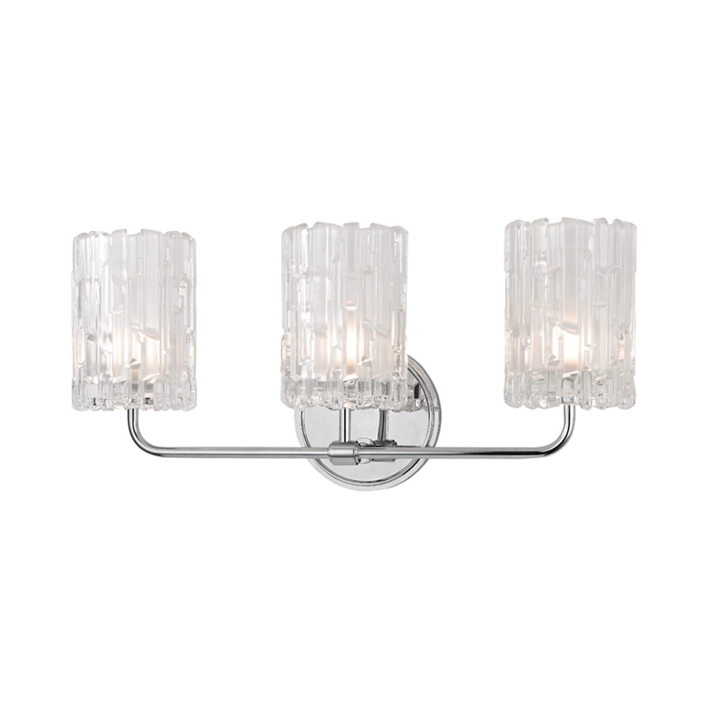 Dexter Bath Vanity Light in Polished Chrome (3-Light).