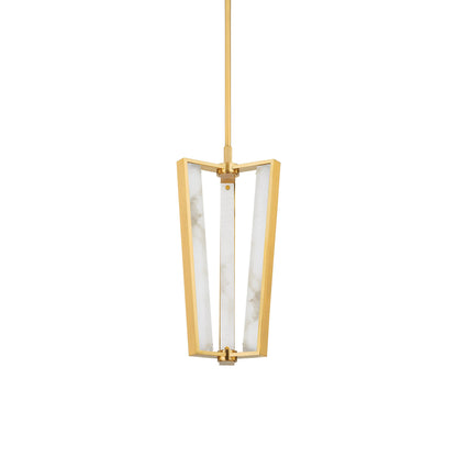 Edgemere LED Pendant Light in Aged Brass (3-Light).