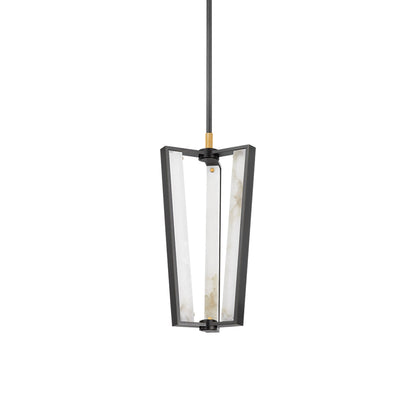 Edgemere LED Pendant Light in Aged Brass/Distressed Bronze (3-Light).