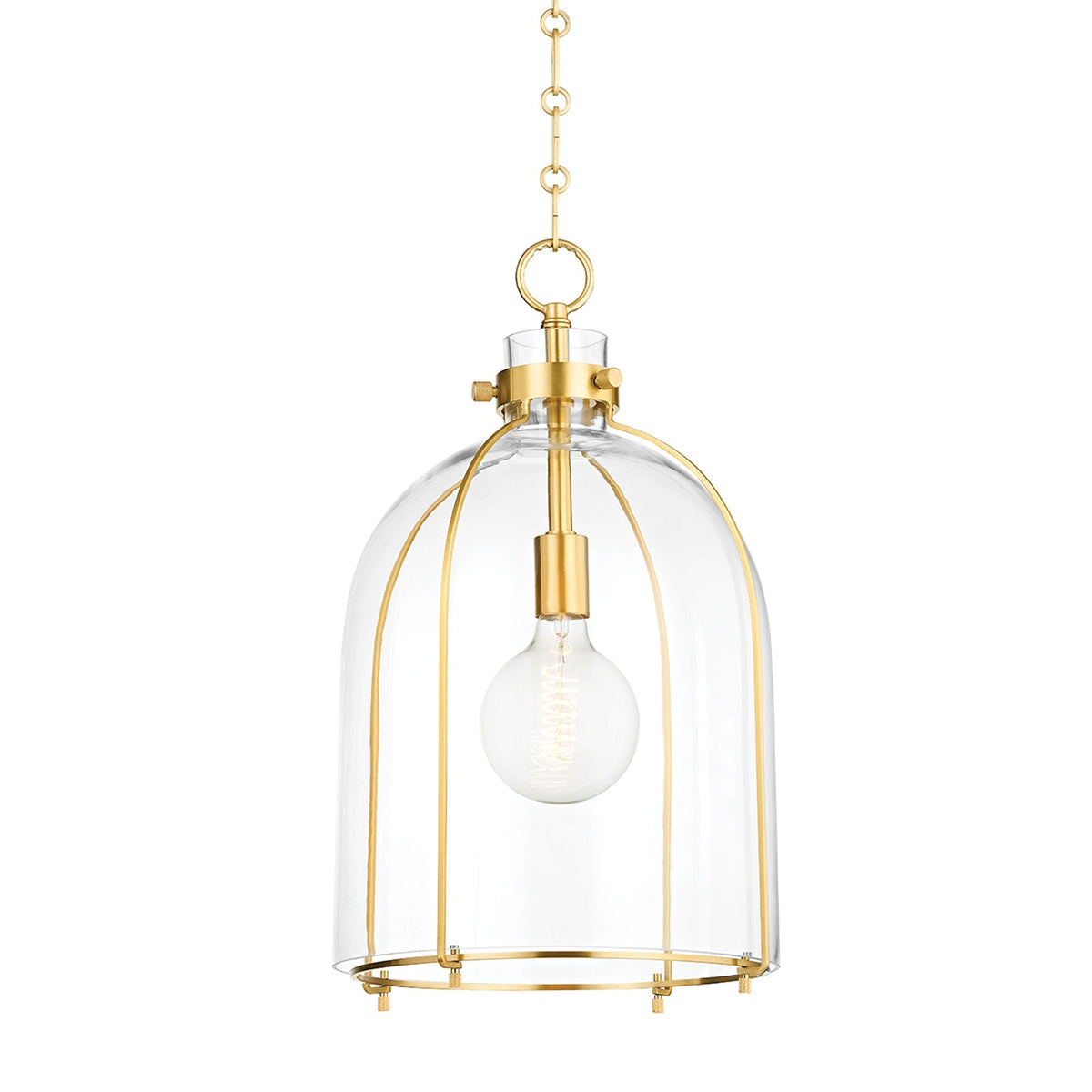 Eldridge Glass Pendant Light.