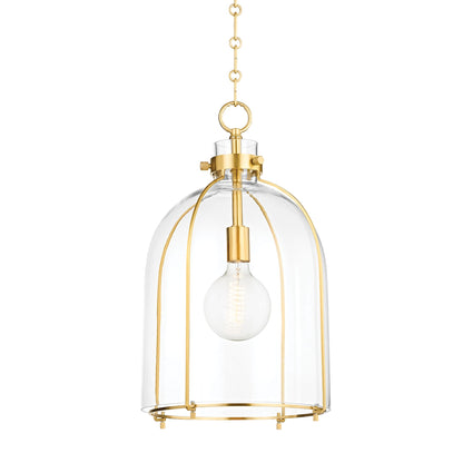 Eldridge Glass Pendant Light.