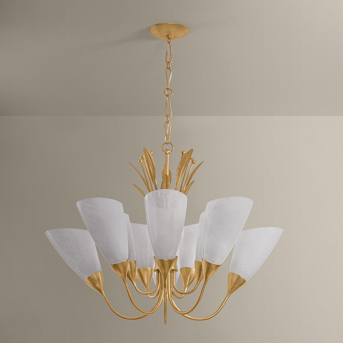 Forest Glen Chandelier in Detail.