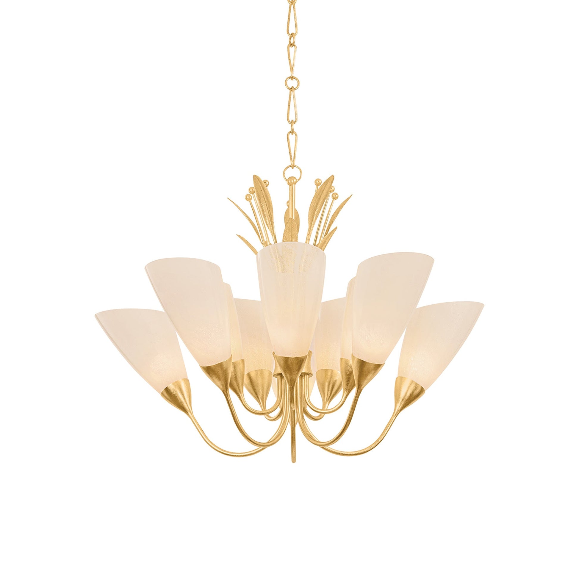 Forest Glen Chandelier in Detail.