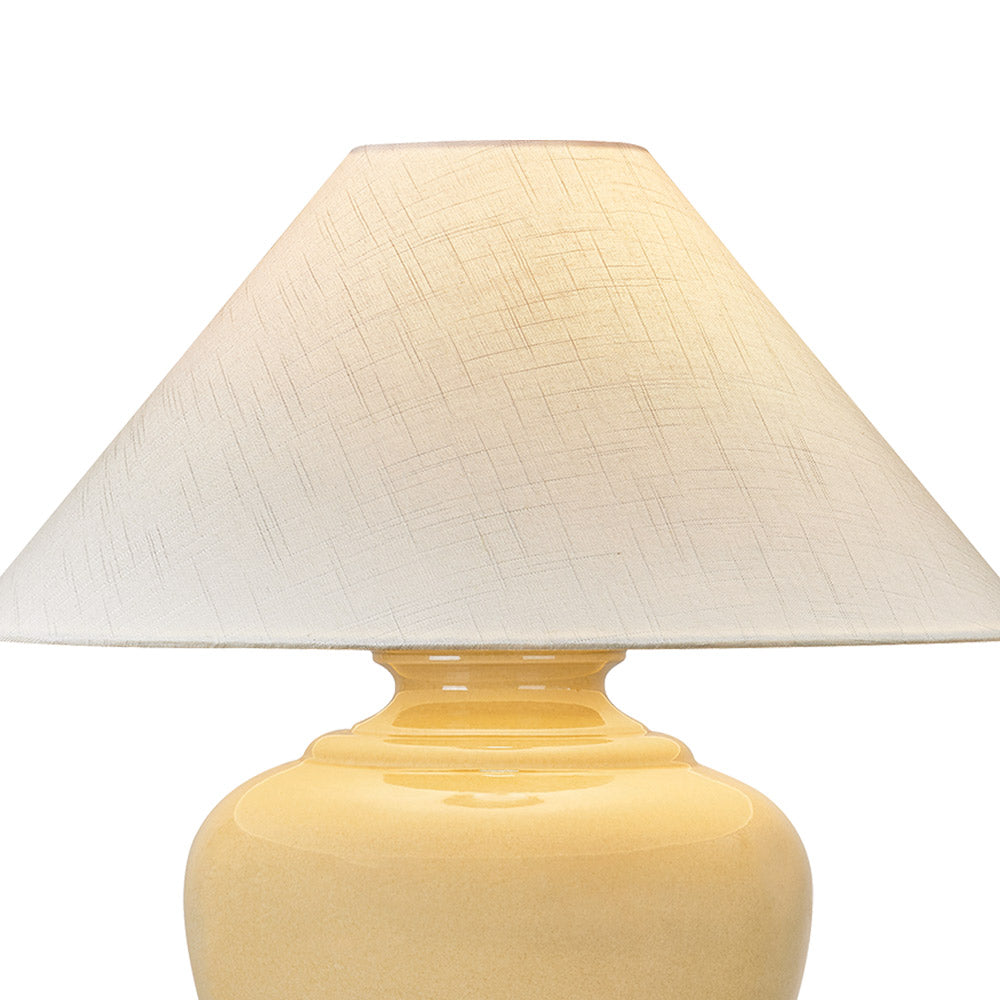 French Ridge Table Lamp in Detail.