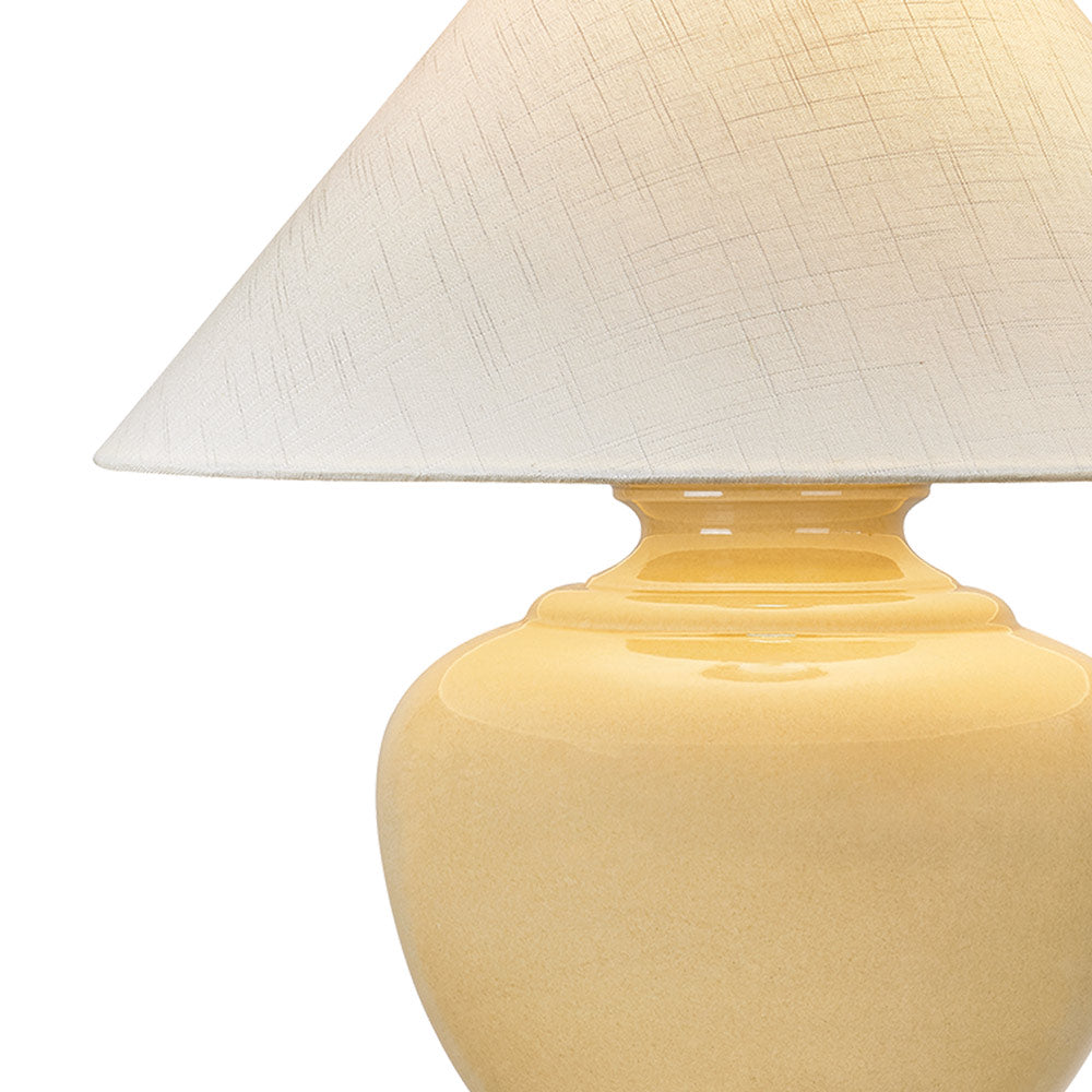 French Ridge Table Lamp in Detail.