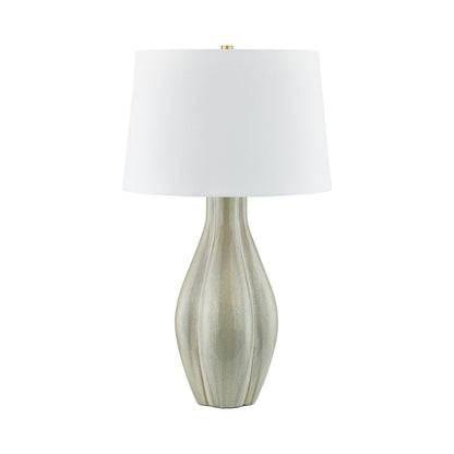 Galloway Table Lamp in Coastal Green.
