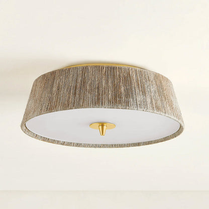 George Semi Flush Mount Ceiling Light in Detail.